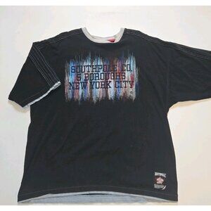 SouthPole Signature Series Limited Edition Mens 2XL Tee T Shirt Black 5 Boroughs